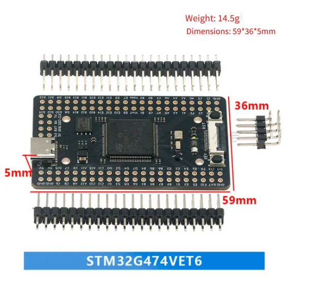 Scheda di sviluppo STM32G474VET6 sistema minimo Scheda centrale STM32G474
