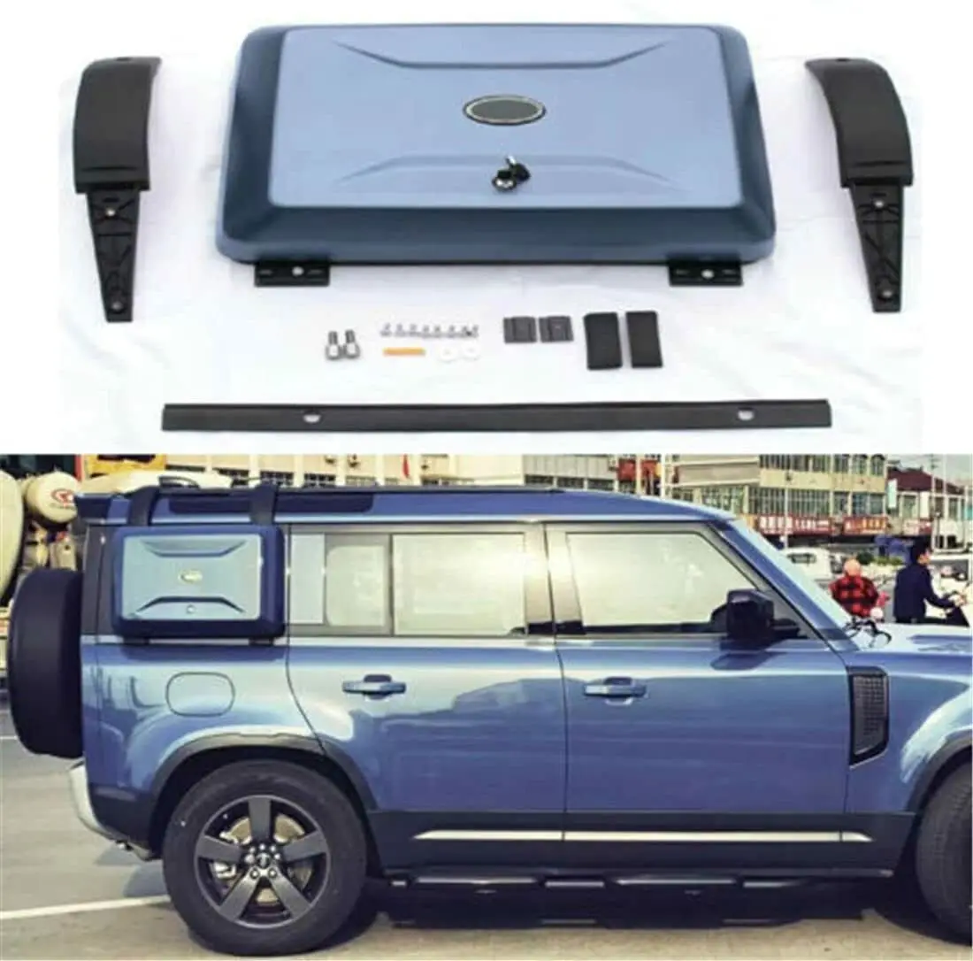 

Blue Exterior Side Mounted Gear Box Carrier Fits For LR Defender 90 110 2020-2024 2025