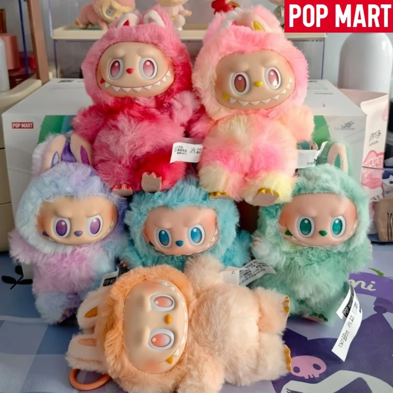 Genuine POP MART THE MONSTERS Big into Energy Series Blind Box Figure Christmas Gifts Vinyl Plush Guess Bag Mystery Box Toy Doll