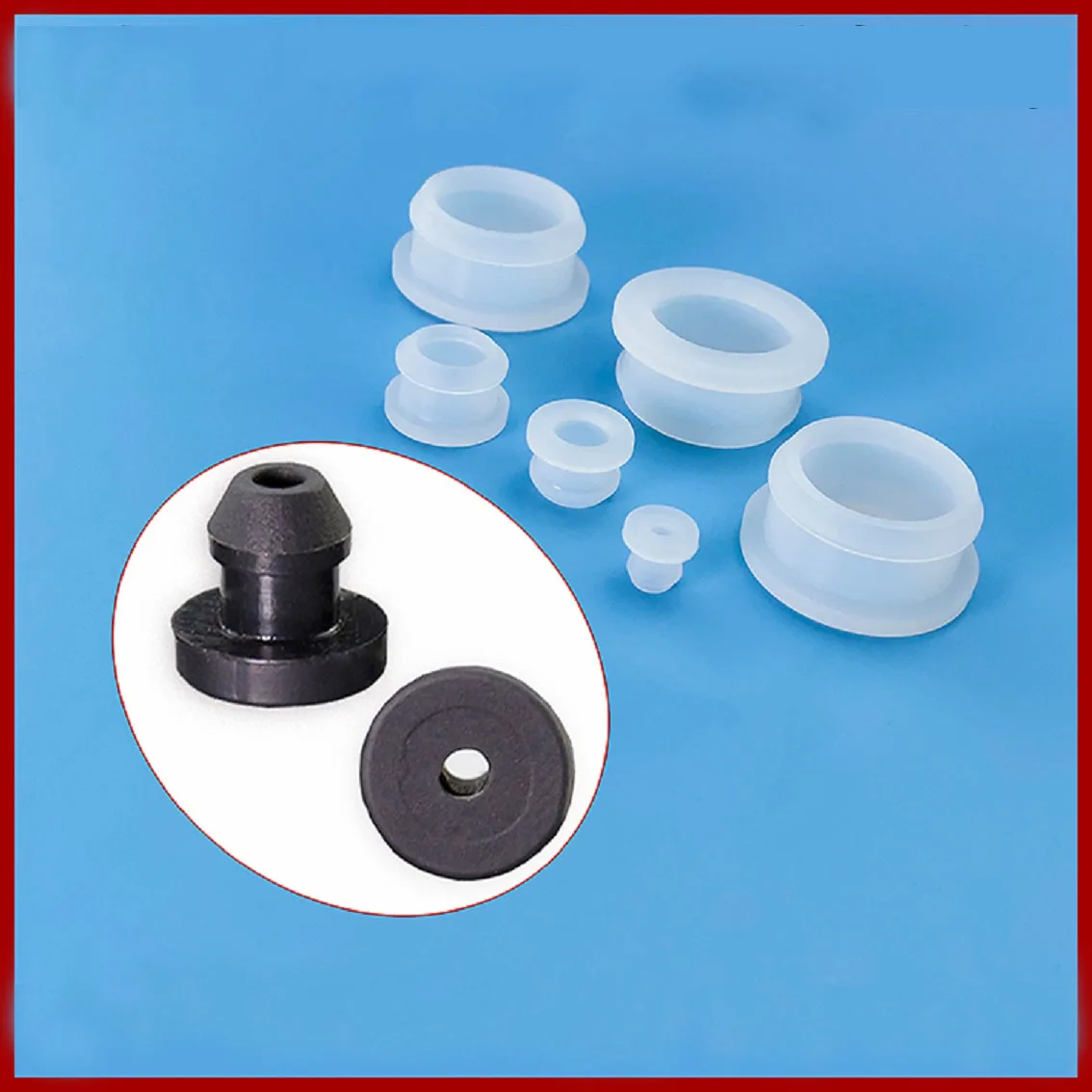 

5Pcs Rubber Seal Ring Oil Sealing Grommet Gasket Through Hole Plug for Protect Wire Cable Hole Protection Ring Shim Washer
