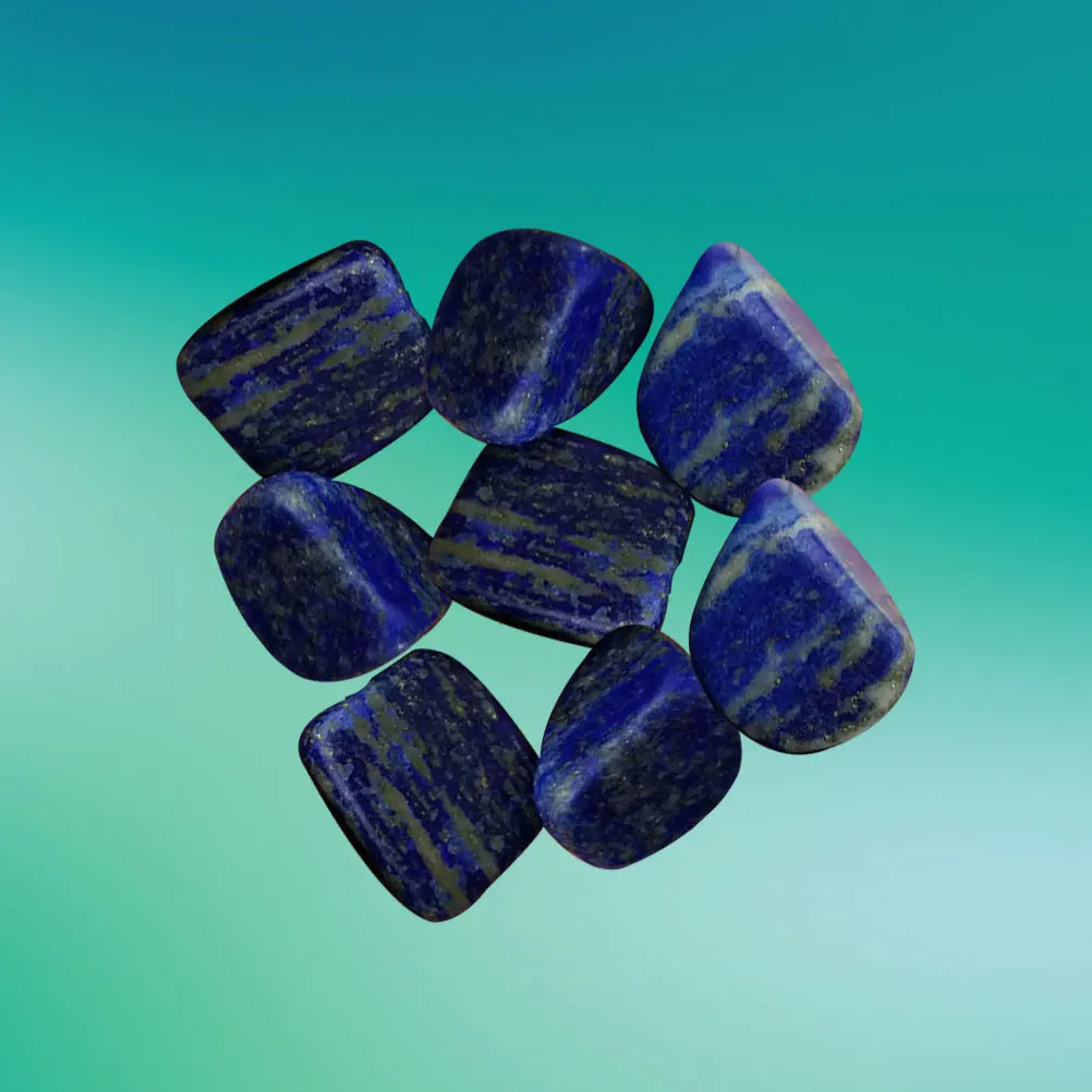 

1Pack Lapis Stones Natural Smooth Chips 100G Irregular Shape Desktop Ornament Flowerpot Decoration Scenery Decor Gravel