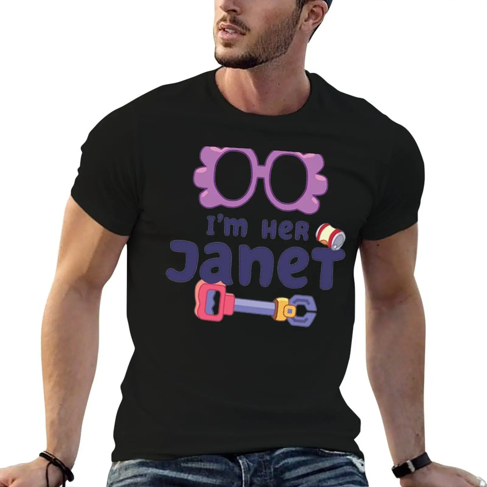 I am her Janet T-Shirt topping luxury designer mens designer clothes