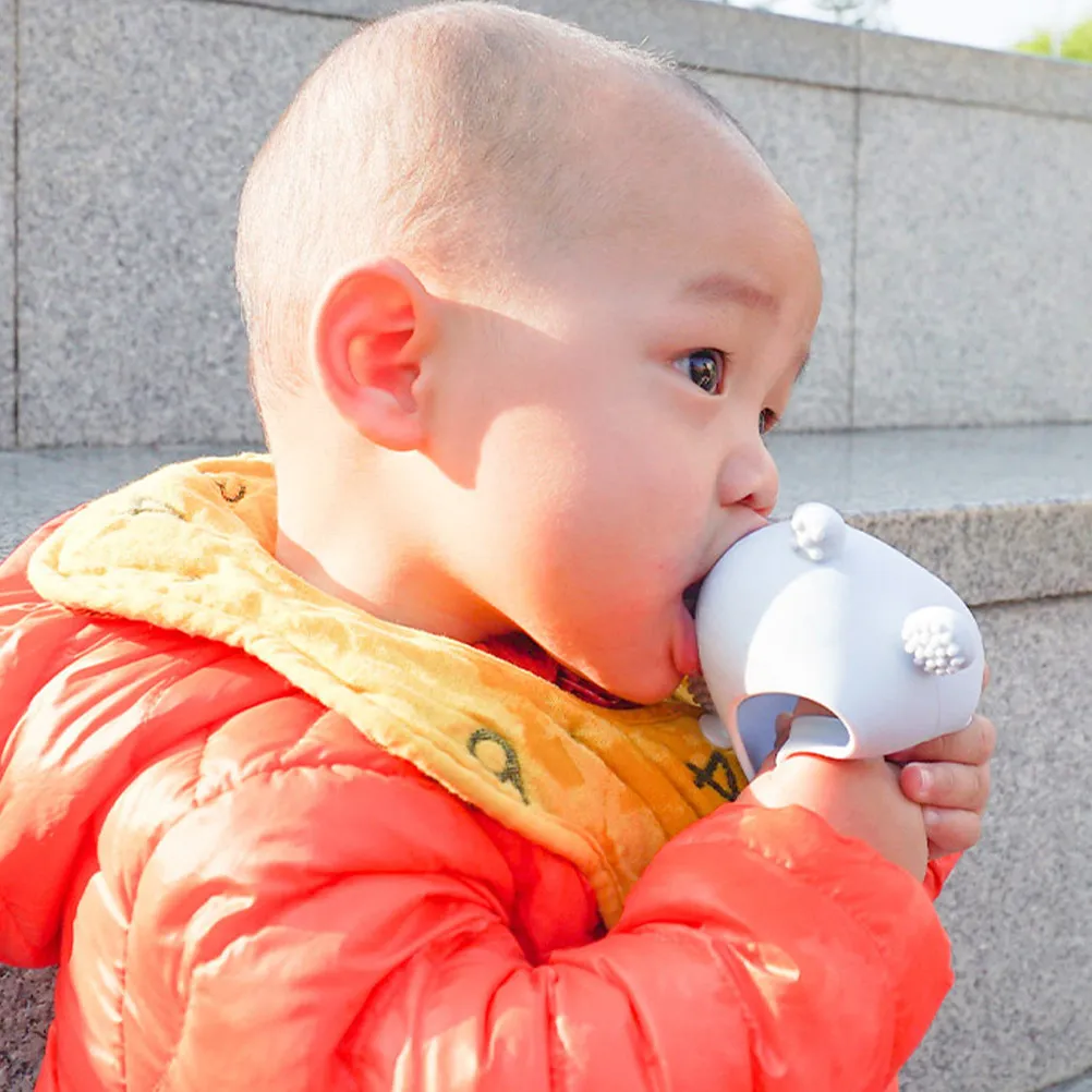 

Baby Teether Silicone Newborn Teething Stick Soft Safe Chew Relief Mittens for Infants Toddlers Baby Teething Toy