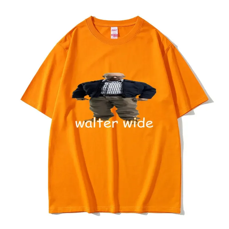 Funny Walter Wide Breaking Bad Walter Graphic T Shirt Summer Men