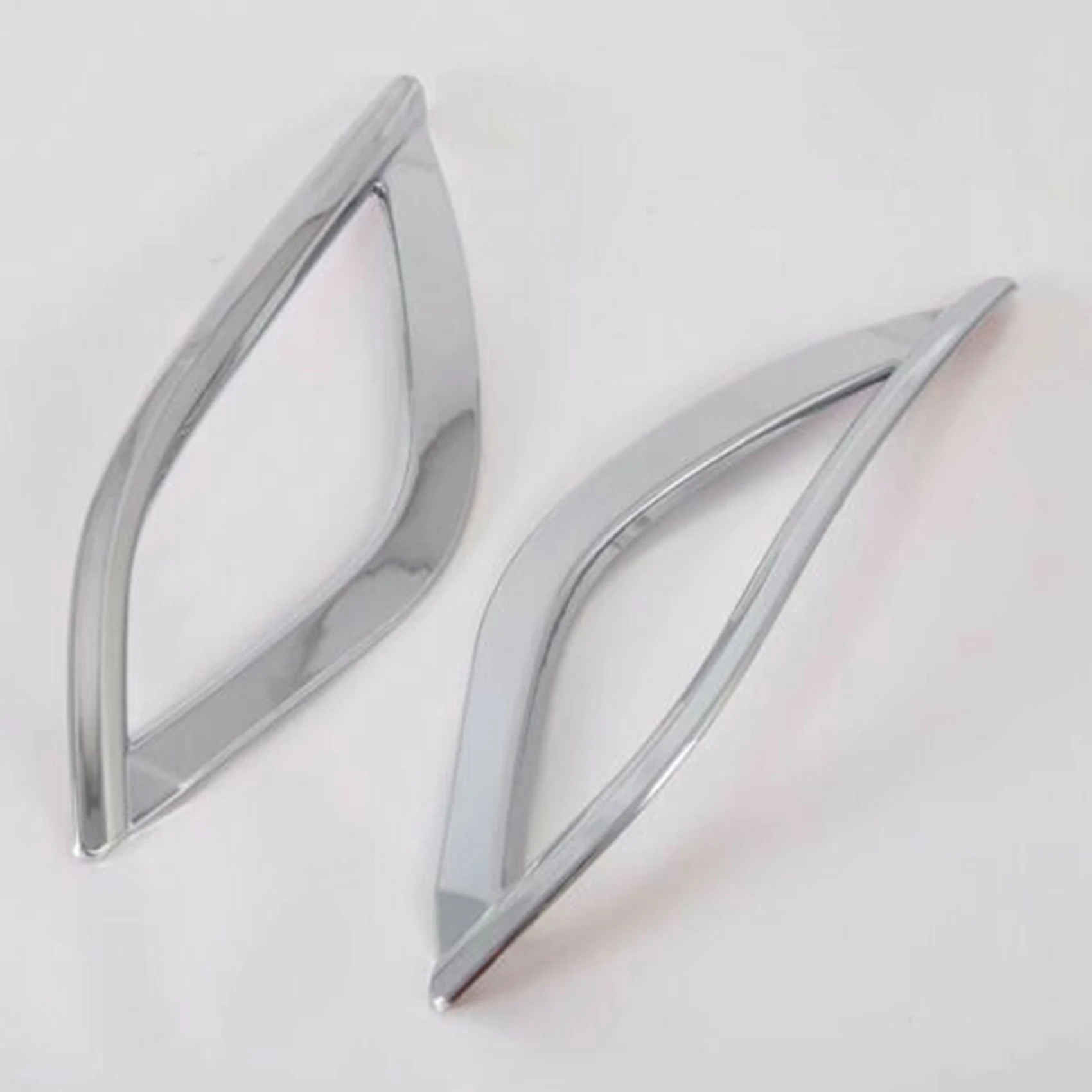 Car ABS Chrome Rear Fog Light Lamp Cover Trim Accessories for Toyota Prius 2019-2020