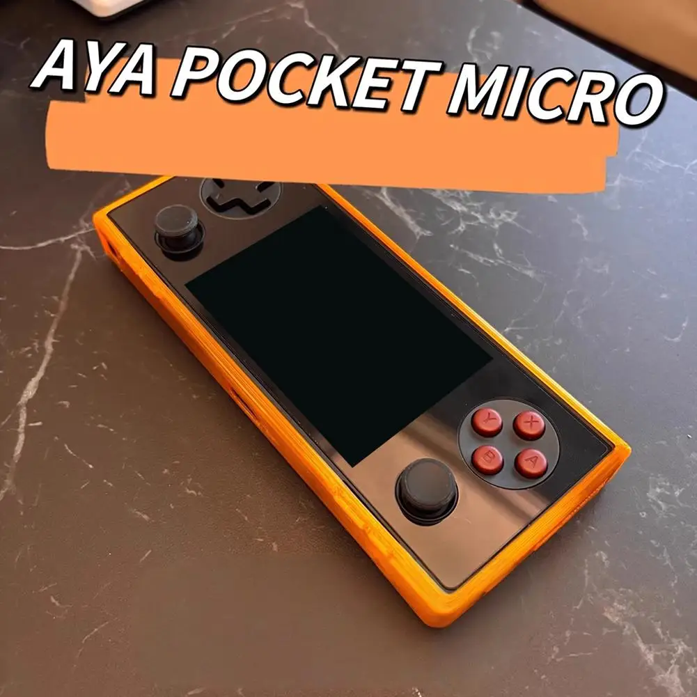 3D Printing TPU Protective Set For AYANEO Pocket MICRO APM 3.5Inch Gaming Palm Full Inclusive Protective Cover Game Accesso A4O8