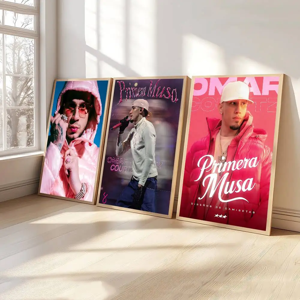 O-Omar Courtz Album PRIMERA Anime Posters Sticky Fancy Wall Sticker for Living Room Bar Decoration Room Wall Decor