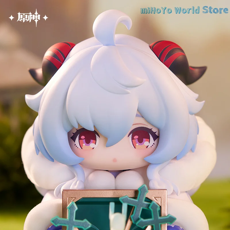 

[Genuine] Official Ganyu Figure Official Genshin Impact Ganyu Garage Kits Cute Q Version Model 11cm Ornament Birthday Gifts
