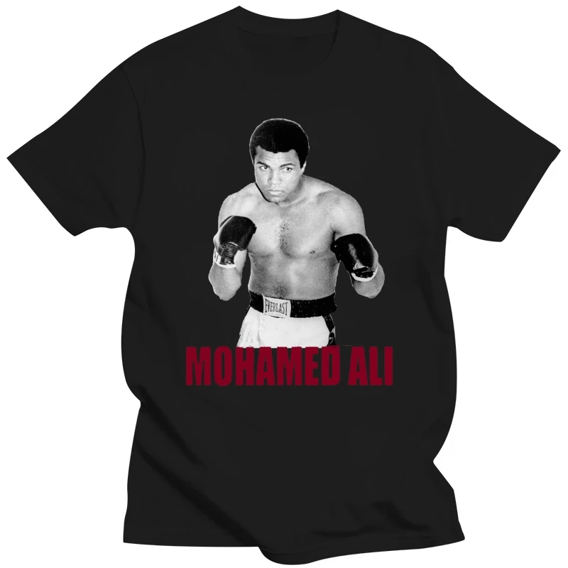 Men T shirt Mohamed Ali White Personalized T Shirt funny t-shirt novelty tshirt women