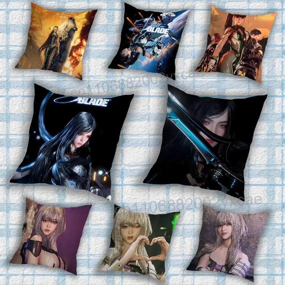 

S-Scarlet S-Stellar Blade Eve Pillow Case Pillow Case Living Room Sofa Cushion Cover Suitable For Home Bedroom Room Decoration