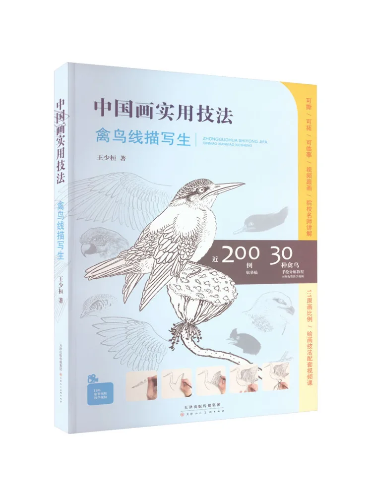 

Book-Winshare Practical Techniques Of Chinese Painting Bird Line Drawing