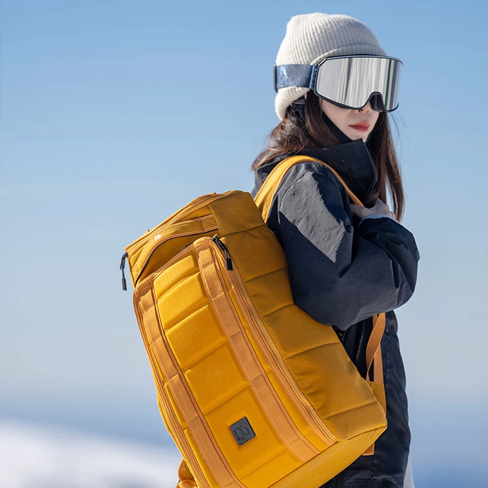 Ski Goggles with Double Layer Men Women Skiing Anti-fog UV400 Snowboard Snow Goggles Snowmobile Sport Ski Glasses Eyewear Case