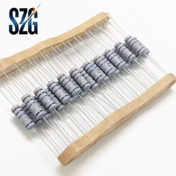 50Pcs/Lot 0.5W DIP Carbon film Resistance 1/2W 0R~10M 5% 0R 5.1R 10R 100R 1K 2K 100K 680K 1M 4.7M 5.6M 10M ohm Power Resistance image 5