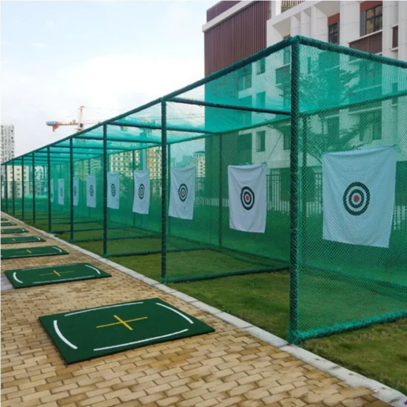 Golf Batting Cage Indoor and Outdoor Practice Nets Golf Batting Nets Swing Practice Supplies Driving Range Equipment 300*300cm