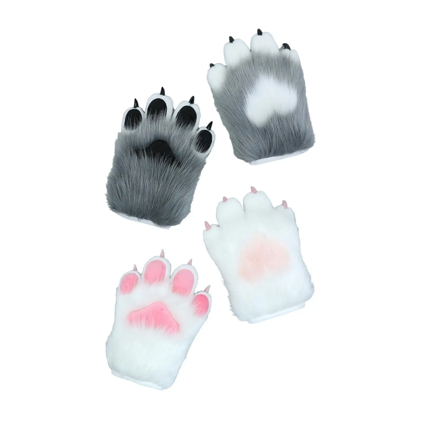 

Cat Paws Gloves Cosplay Gloves for Women Hands Paw Props Handwear Dress up