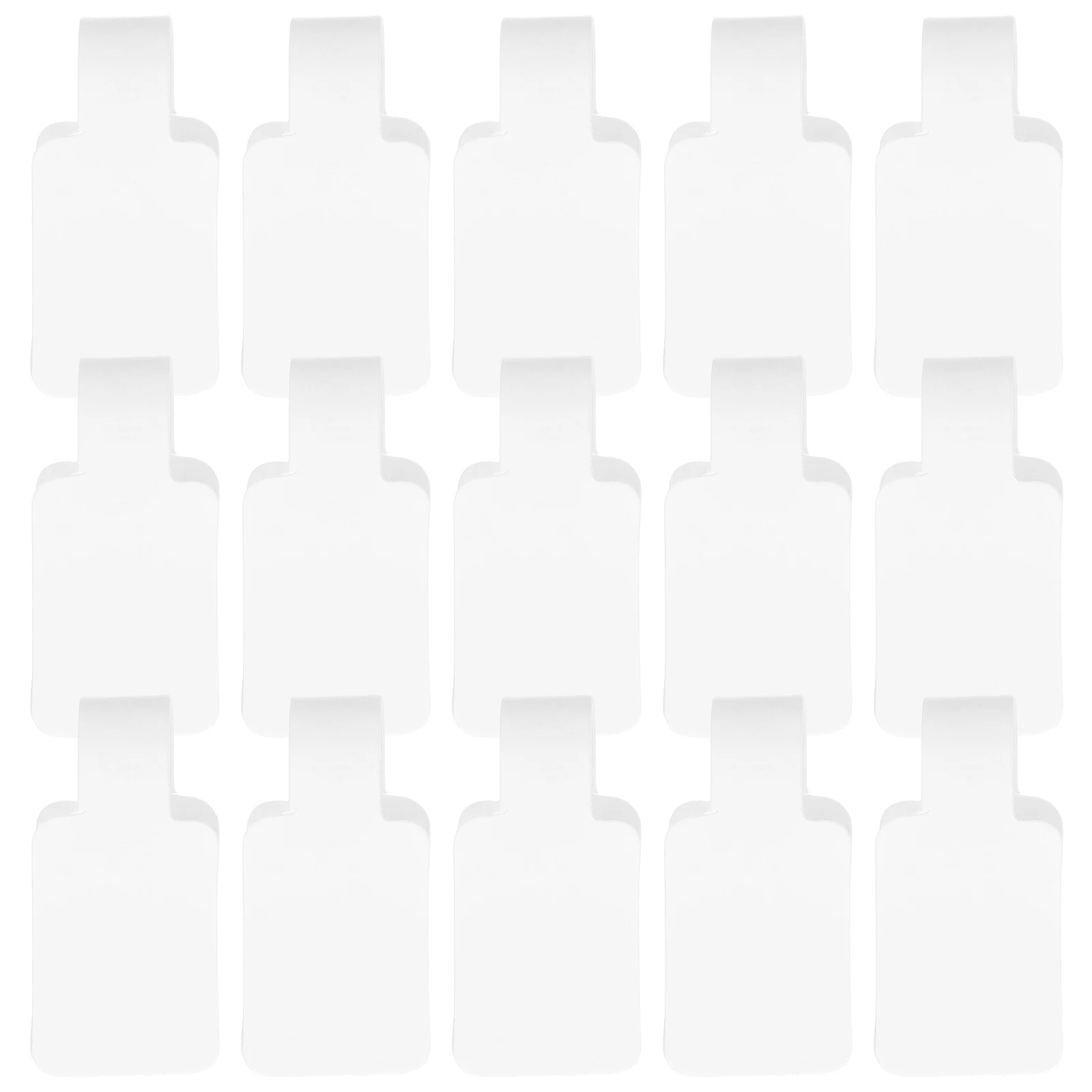 

300pcs Adhesive Label Stickers Blank Price For Jewelry Necklace Bracelet Keyring Hanging Display Tags Wedding Gift Favor