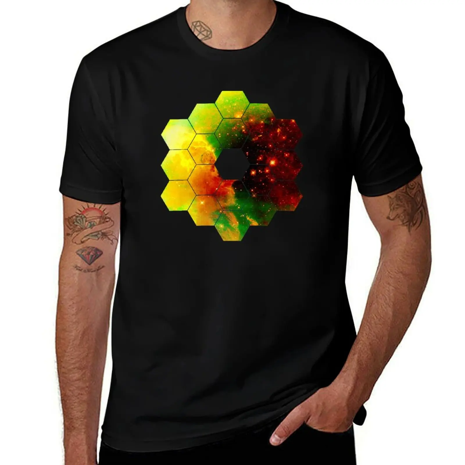 

James Webb Telescope T-Shirt man t shirt graphic t shirts for man graphic funny T-Shirt