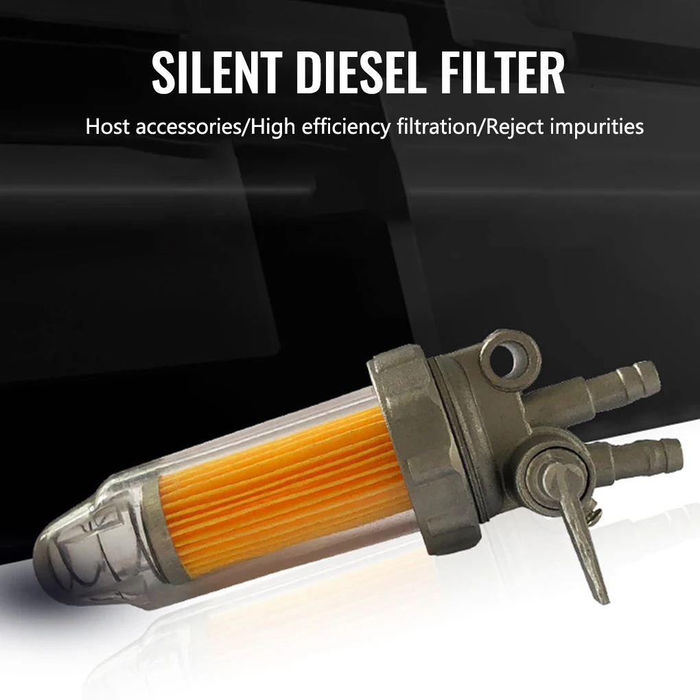 Fuel Generator Filter Portable Quiet Running Leakproof Sealed Professional Detachable Filters Component Accessories