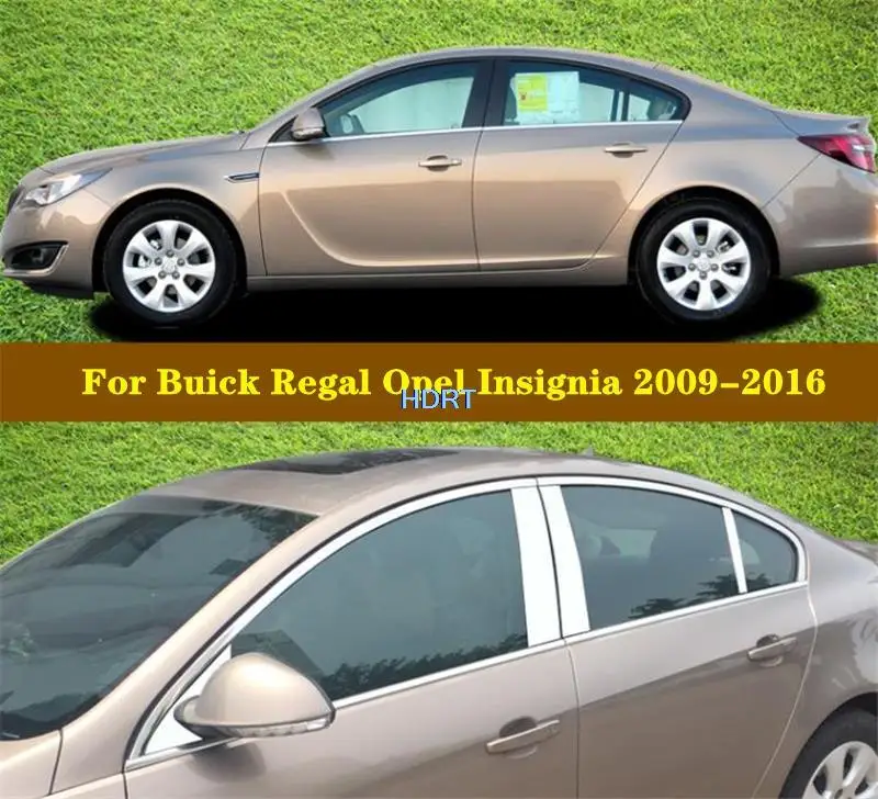 

Для Buick Regal Opel Insignia 2009-2016 Стайлинг автомобиля дверь центральное окно литье средняя колонна Декоративная полоса PC B C столб