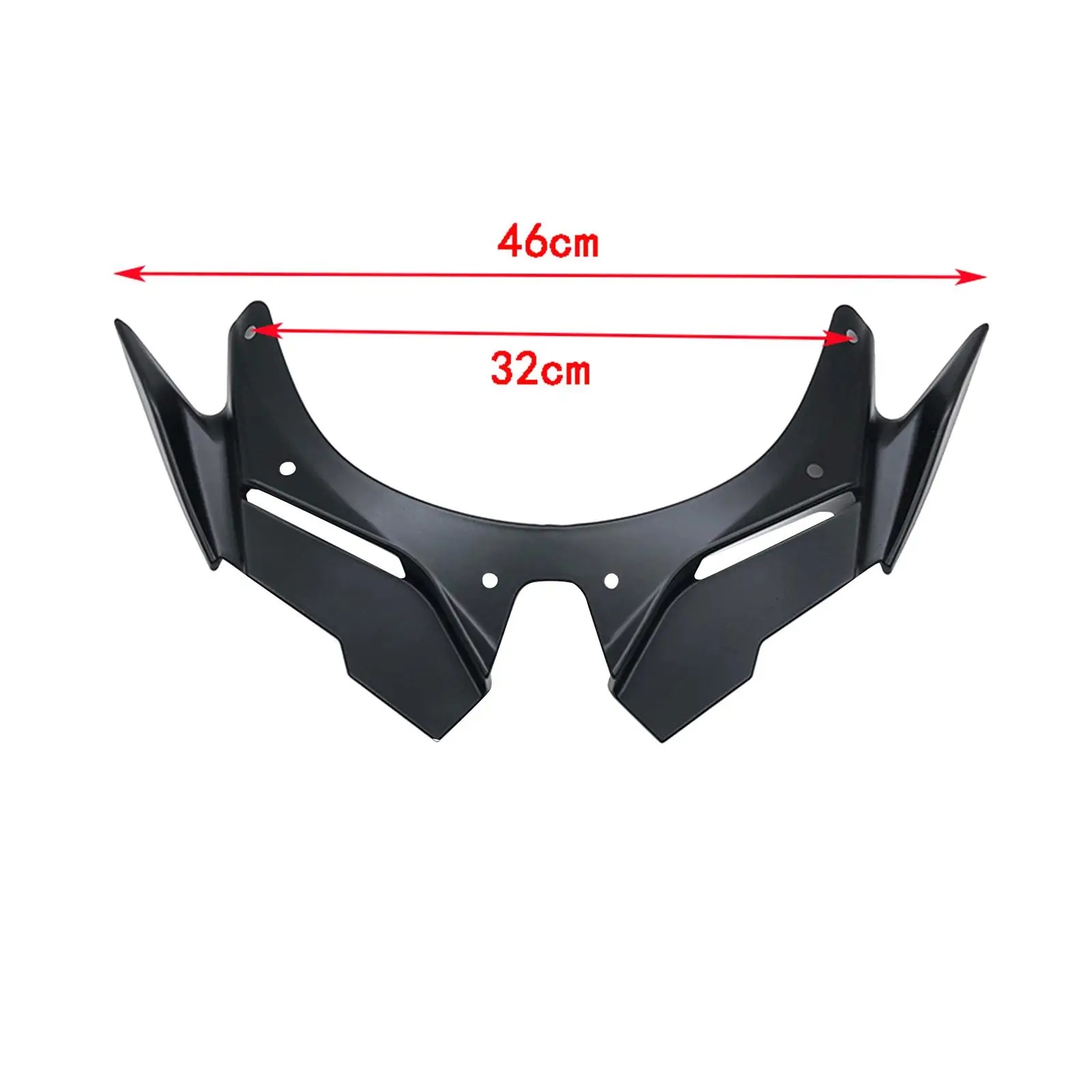 Winglets แอโรไดนามิกด้านหน้าสําหรับ Kawasaki ZX25R 2022-2024 ติดตั้งง่าย