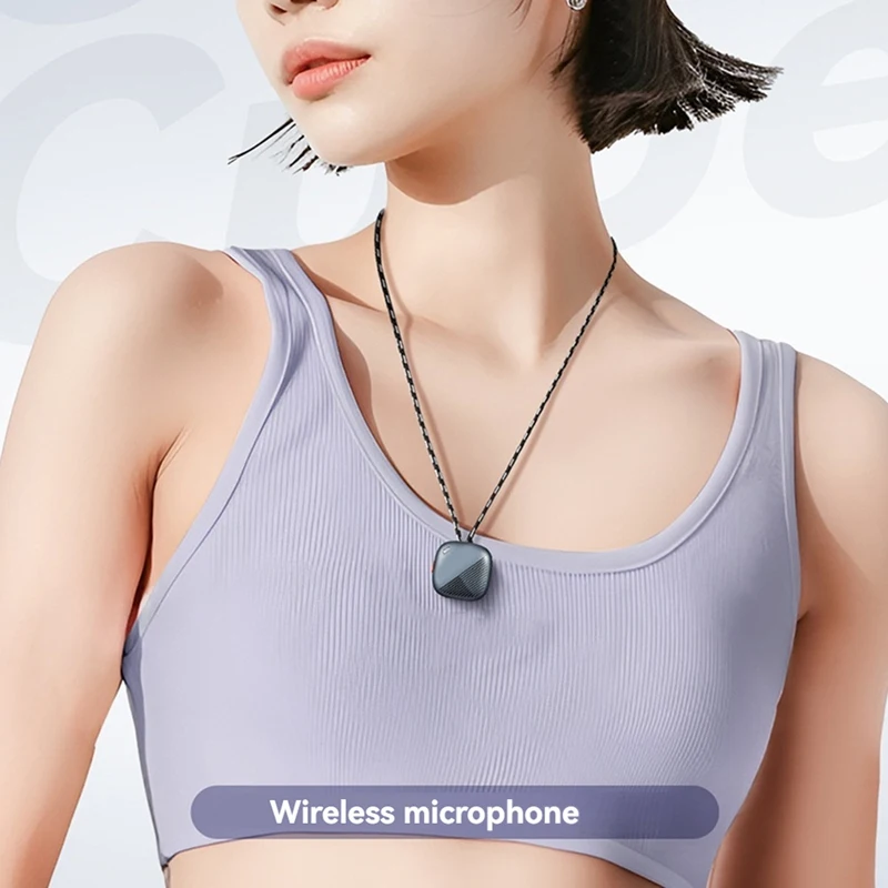 Mini Microphone Time Capsule conception 300M Transmission Stable pour le Streaming en direct Vlogg