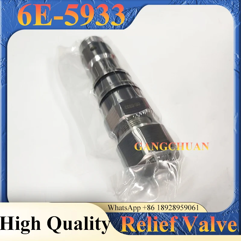 Graafmachine Ontlastklep 6E-5933 107-7033 6E5933 1077033 Hoofdregelklep voor E320B E320D