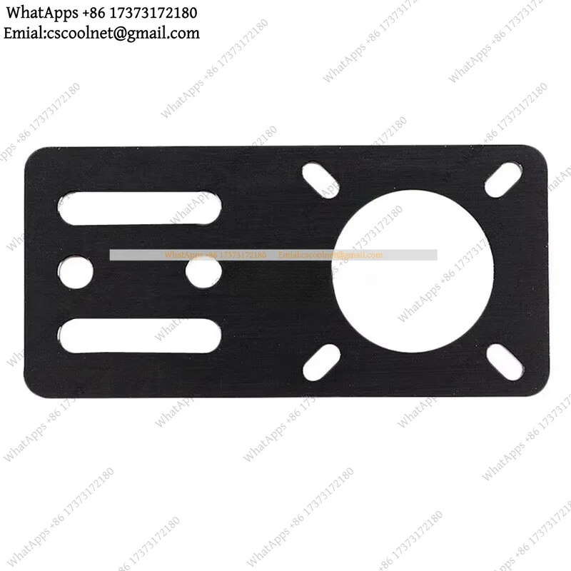 1pcs NEMA17 Stepper Motor Mounting Plate for V Slot Profile, Aluminum Motor Bracket for 3D Printer CNC Router Parts