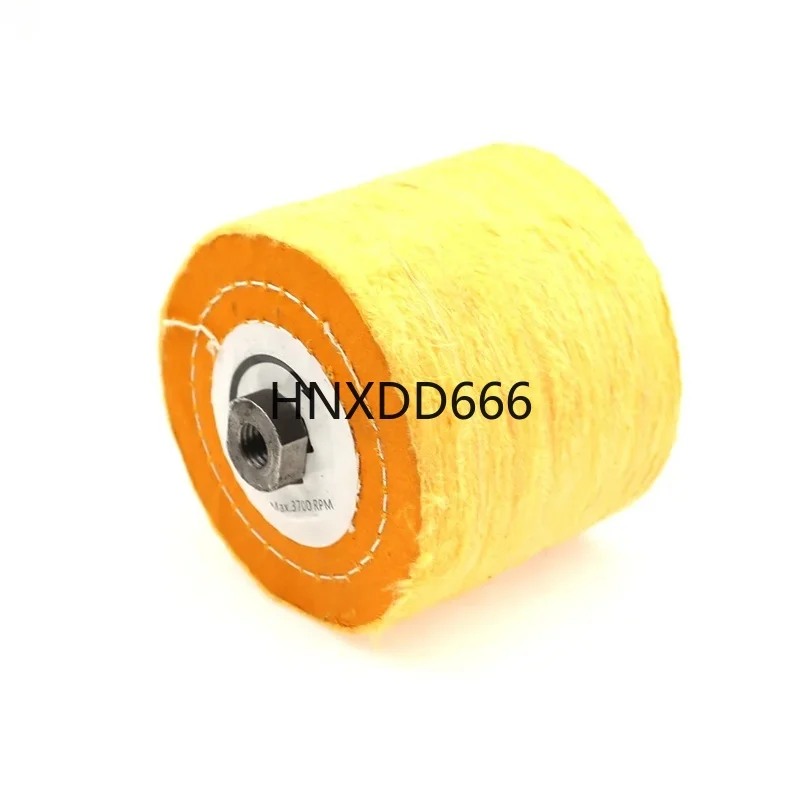 

Cotton Cloth Polishing Buffing Wheel, 120x100x19mm, 4 Groove for Metal Finishing