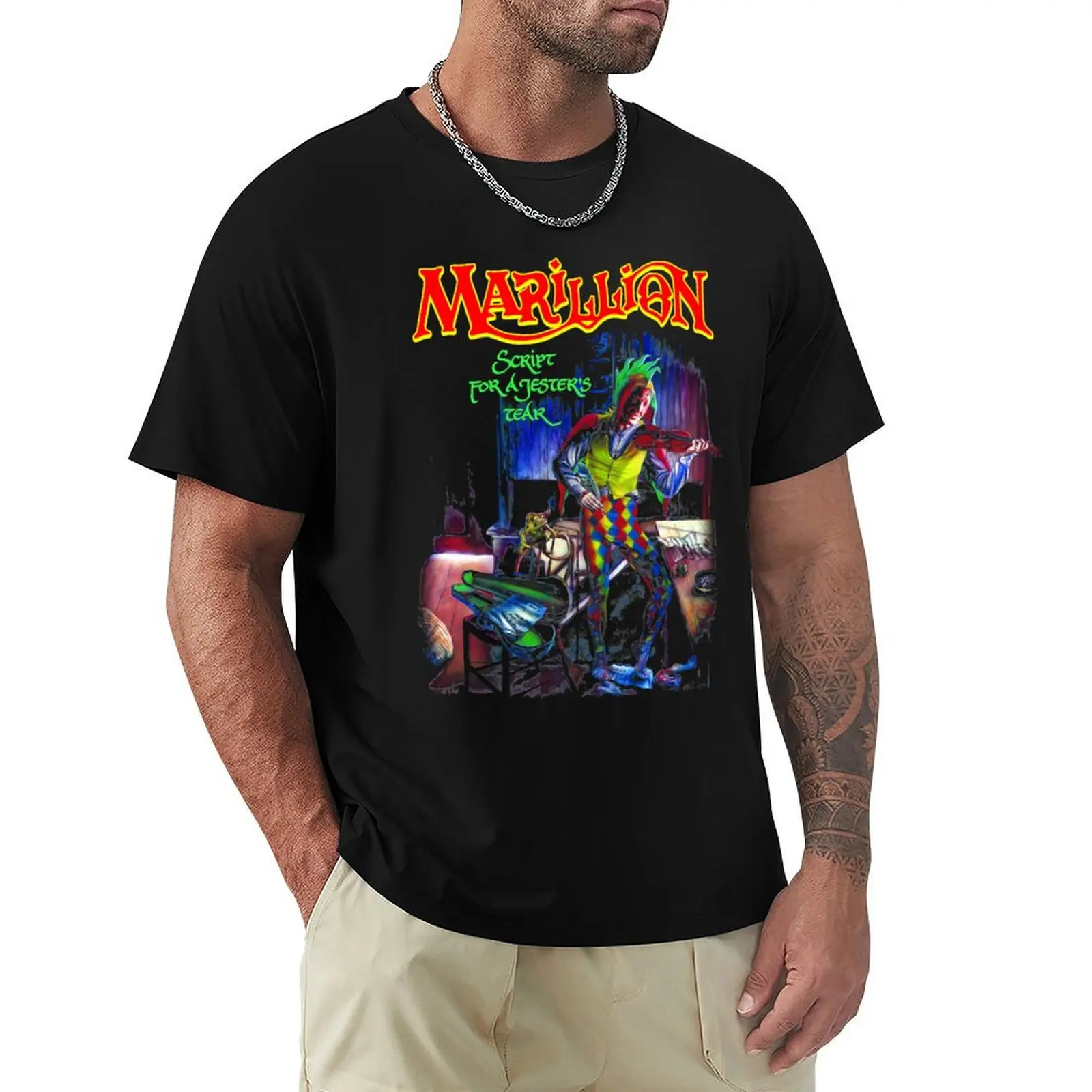 

brithis rock MARILLION T-Shirt Moisture Control Sports Tee