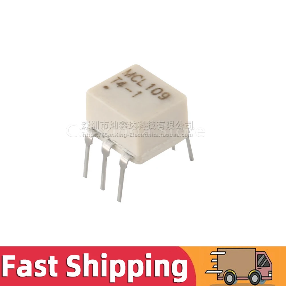 2pcs T4-1+ DIP4 RF Balun Signal Transformer Frequency  0.2-350MHZ Turns Ratio 1:4 Isolation T4-1