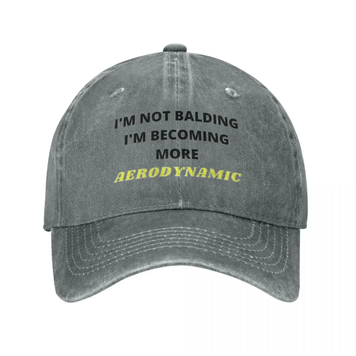 I'm not balding. I'm just becoming more aerodynamic. Baseball Cap Beach Trucker Cap Men's Caps Women's