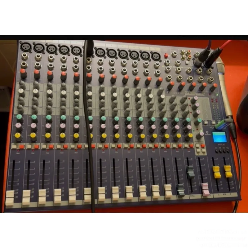 EFX8 EFX12 EFX16 EFX20 Professional Stage Performance Conference 8-way 12-way 16-way Mixing Console