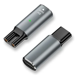 8V HQ850 Type-C Shaver Charger Adapter Charging Converter for Philips Norelco Oneblade QP2530 QP2630 Electric Beard Trimmer