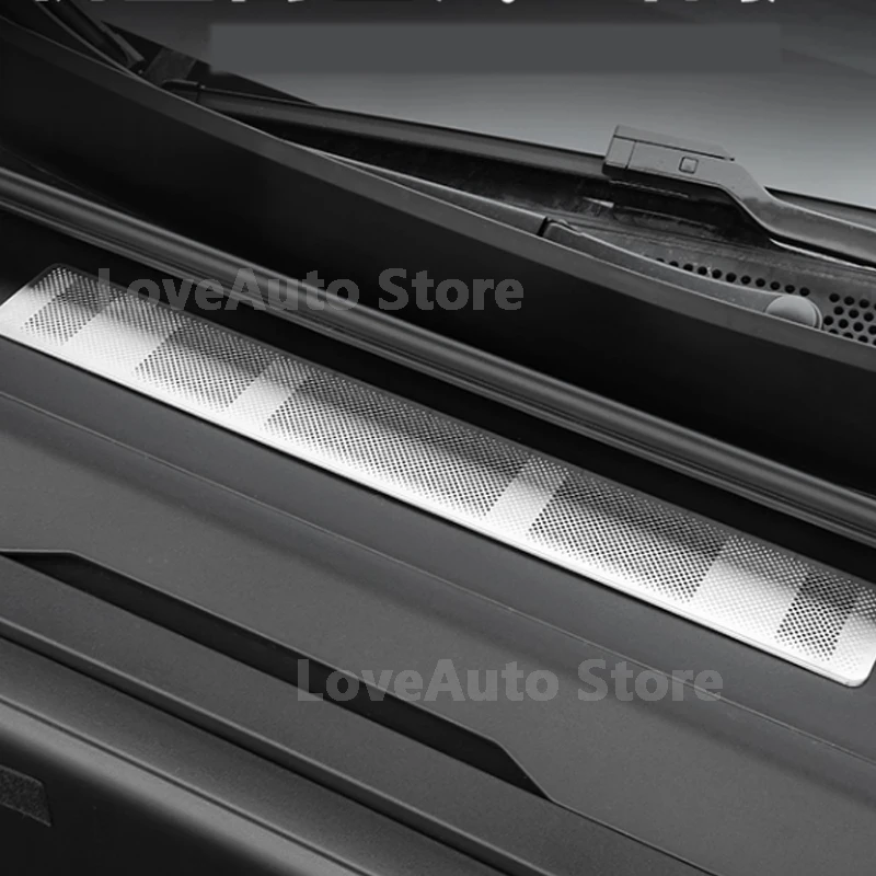 

For Zeekr 007 GT 2025 2026 Car Inner Outlet Engine Room Air Intake Dust Cover Stainless Steel Air Intake Barrier Protection