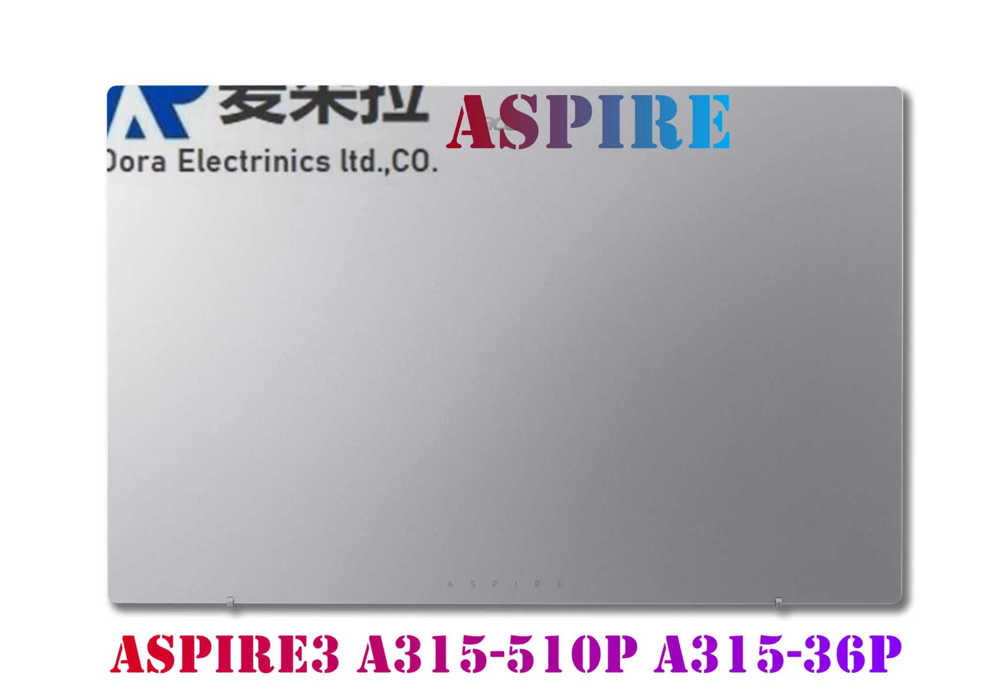 Laptop Shell for ACER ASPIRE3 A315-510P A315-24P Series laptop LCD Back cover/front bezel/palmrest /bottom base sliver