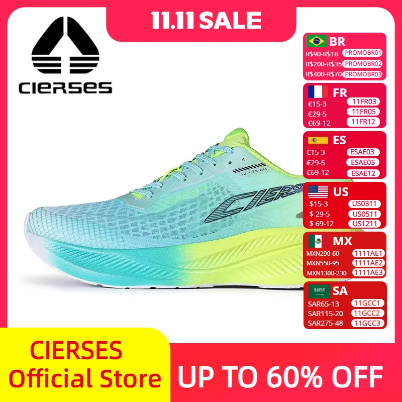 

CIERSE амортизирующие кроссовки, нескользящие мужские кроссовки, спортивные женские кроссовки для мужчин, прыгающая веревка