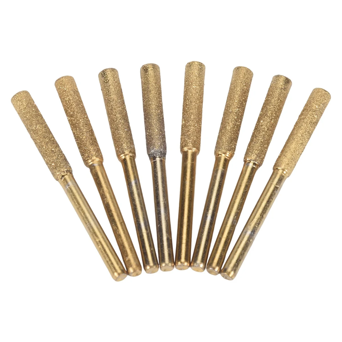 Alta dureza Afiador de motosserra diamante, arquivo de pedra, afiar rodas, 5 polegadas, 32 polegadas, 4,0mm, 8PCs