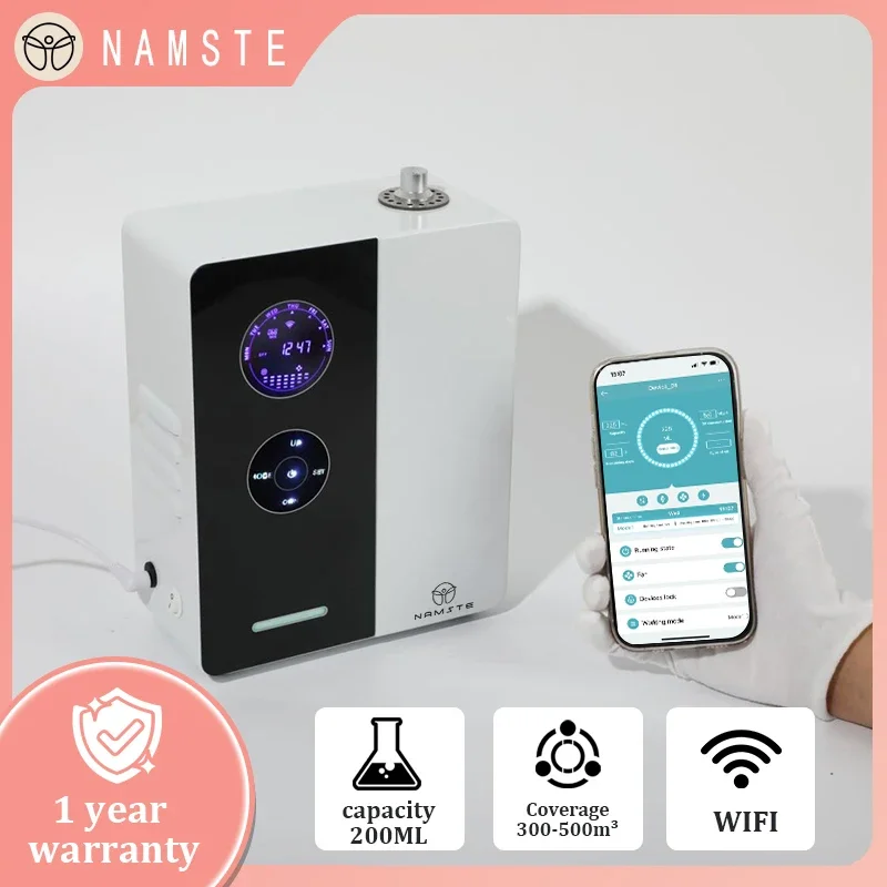 NAMSTE Cover 500m³ Nano Atomization Aroma Essential Oil Diffuser Air Freshener Room Fragrance Hotel Perfume Aromatherapy Machine