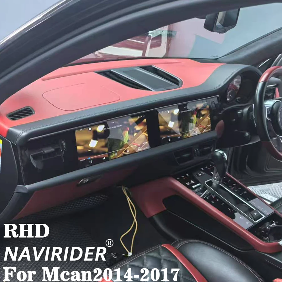 

3K For Porsche Macan 2010-2017 Dual Android Screen Interaction Android Autoradio Monitor Multimedia Player Carplay GPS Stereo