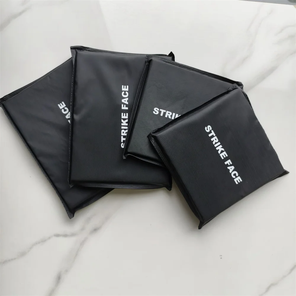 2pc 45 Layers Soft PE Protective Barrier Defensive Shield Body Sport Weight Plate Self-defense Security Plates 6*6/6*8in 3++A