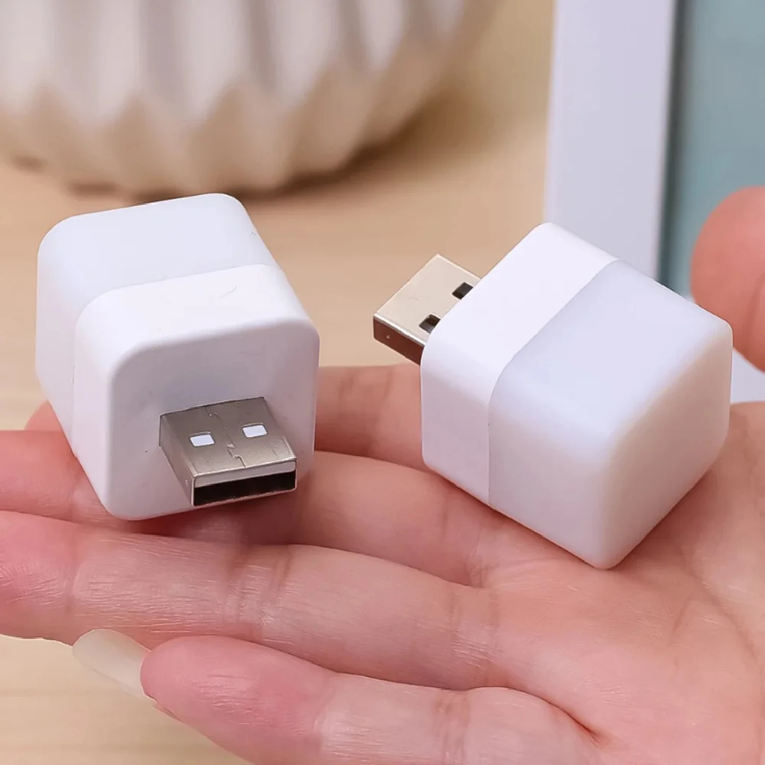 Новый регулируемый, портативный и уход за глазами ночник Mini USB с антибликовым покрытием — маленькая квадратная лампа с разъемом USB, идеально подходит для R