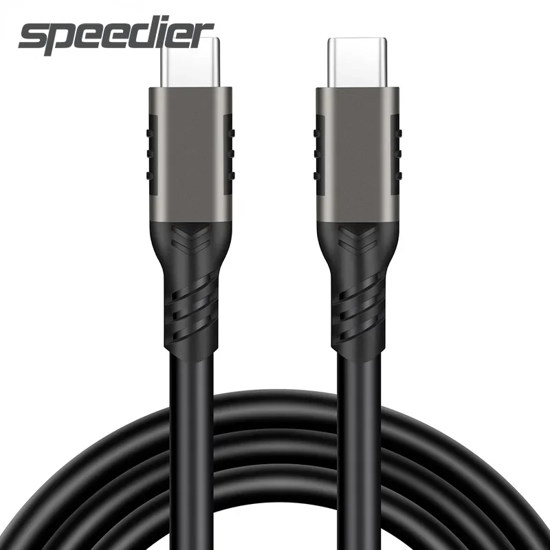 Short 0.2m 0.5m 5A 100W USB C To USB C Cable [20Gbps] USB C 3.2 Gen 2x2 Cable PD 100W 4K Video Output Thunderbolt 3 Type-C Cable