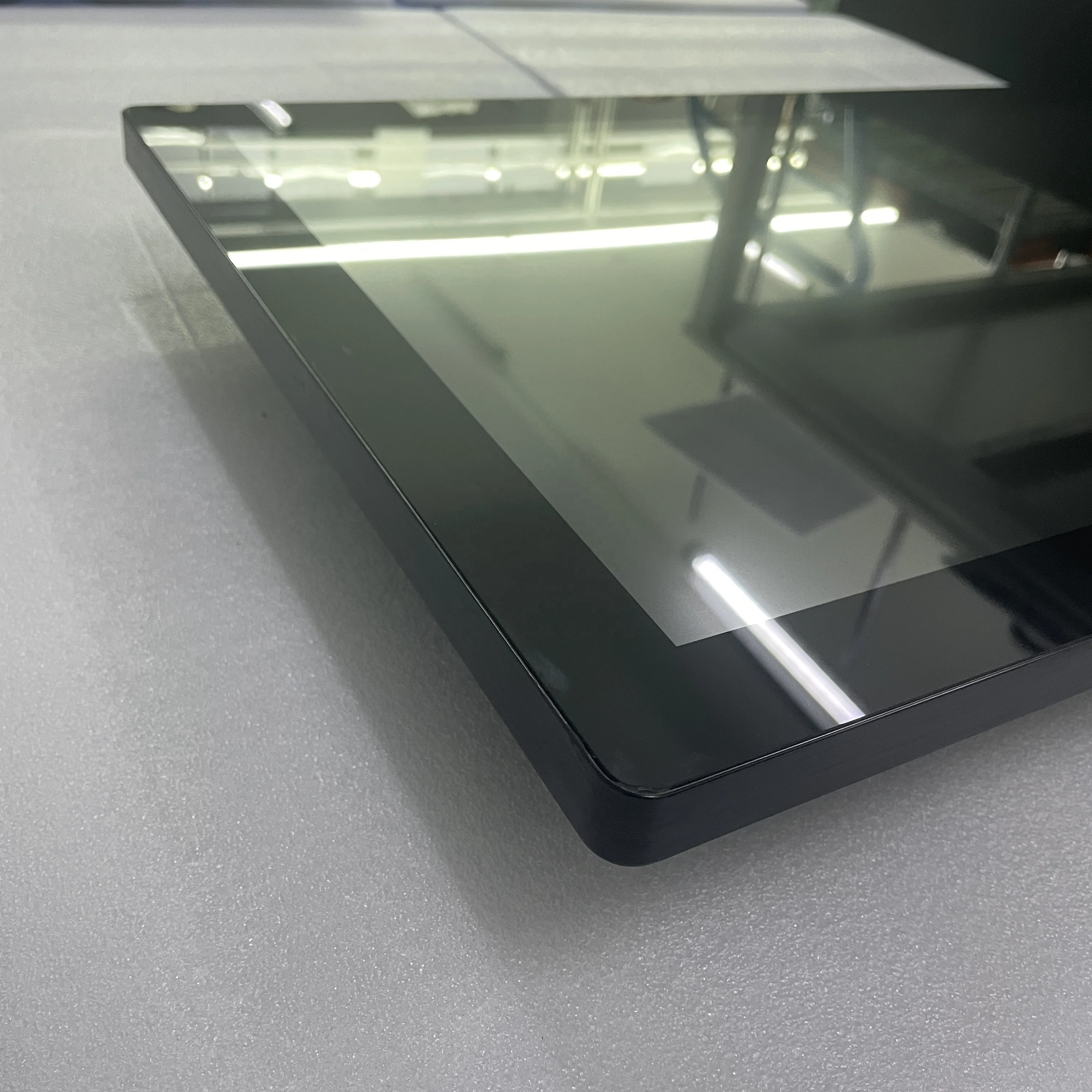 23.6 بوصة لينكس Ubuntu OS I7 AC Power IP65 الحائط الكل في واحد الكمبيوتر اللوحي الصناعي LCD لوحة اللمس الصناعية الكمبيوتر #5