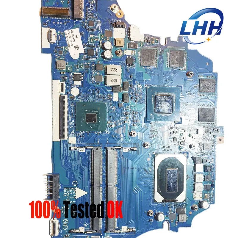 LA-J651P Mainboard for HP 17-CD Laptop Motherboard with I5-10300H I7-10750H CPU GPU GTX1650TI