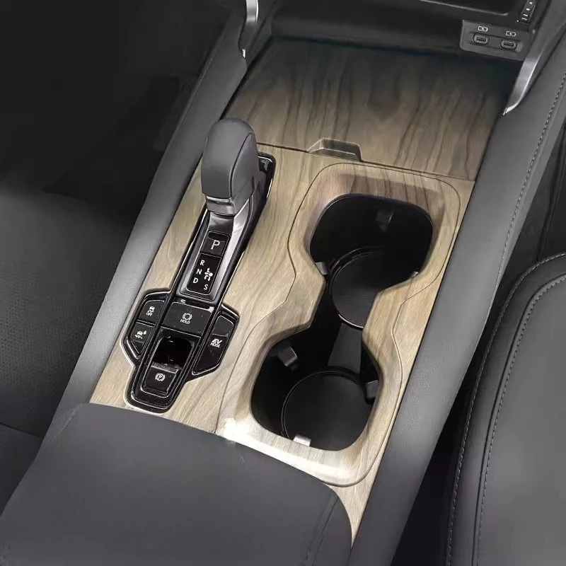 Interior Supplies Rx450h Modified RX300 Central Control Gear Wood Grain Decorative Sticker Tools For Lexus RX350h 2023-2025