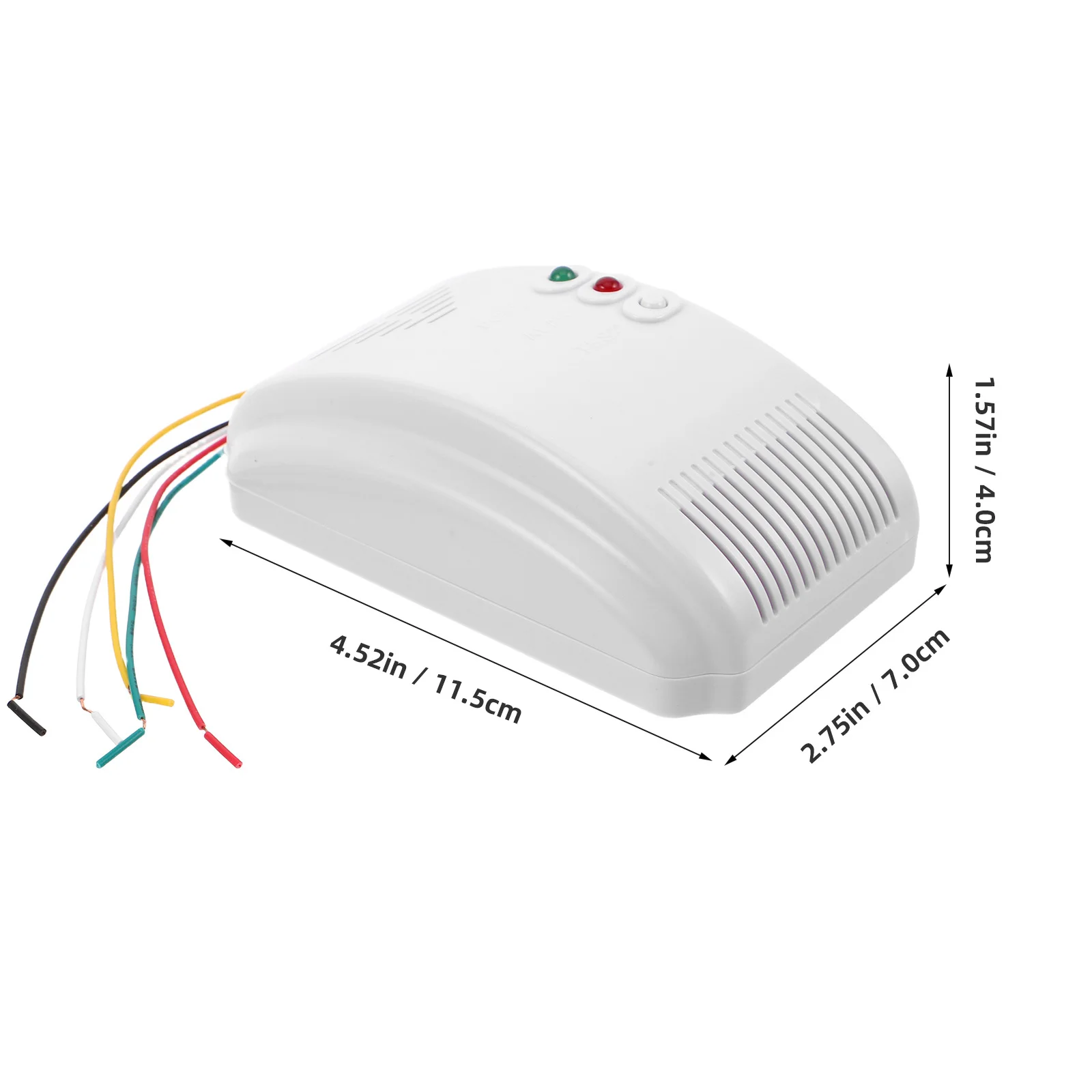 Fuga de Gas Natural GLP para coche Rv, sistema de alarma portátil de metano y propano, Monitor de seguridad para garaje en casa