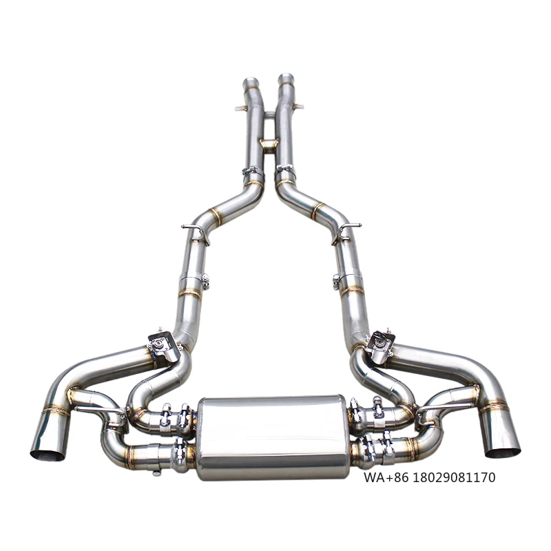 

Yooking Catback Exhaust for GT/GTS(C190) 4.0T 2017-2023 Escape Stainless Steel Pipe Muffler Exhaust System