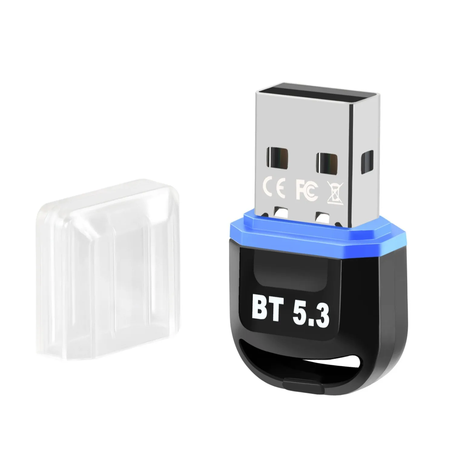

5.3 Bluetooth USB-адаптер для настольного ноутбука Dongle Bluetooth 5,0 приемник для динамика мышь клавиатура музыкальный аудио передатчик