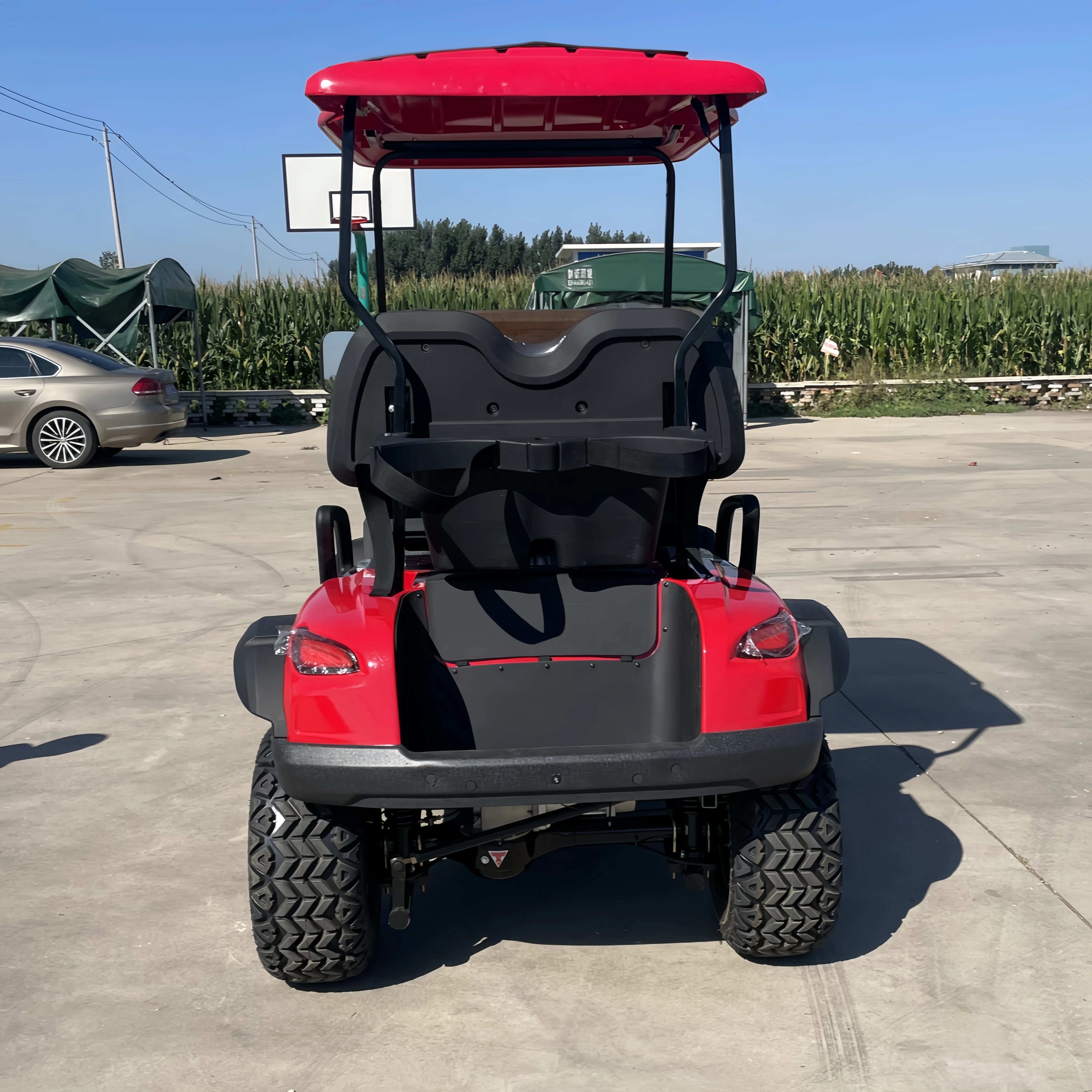 New Hot Selling Products Club Carts Buggy 2 Sets Single Seat Mini Folding Electric Golf Carts