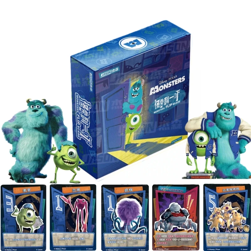 

Disney Genuine Monsters Inc Series Game Cards Anime Characters Peripheral Battle Cards Collectible Toys Children's Holiday Gifts